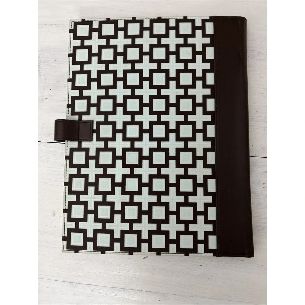 Jonathan Adler For Barnes and Noble Blue Writing Folio Standard Notepad 1721